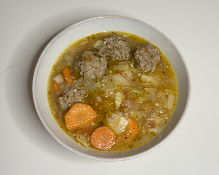 Mexican Albóndigas Soup