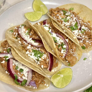 Chicken Mole Tacos