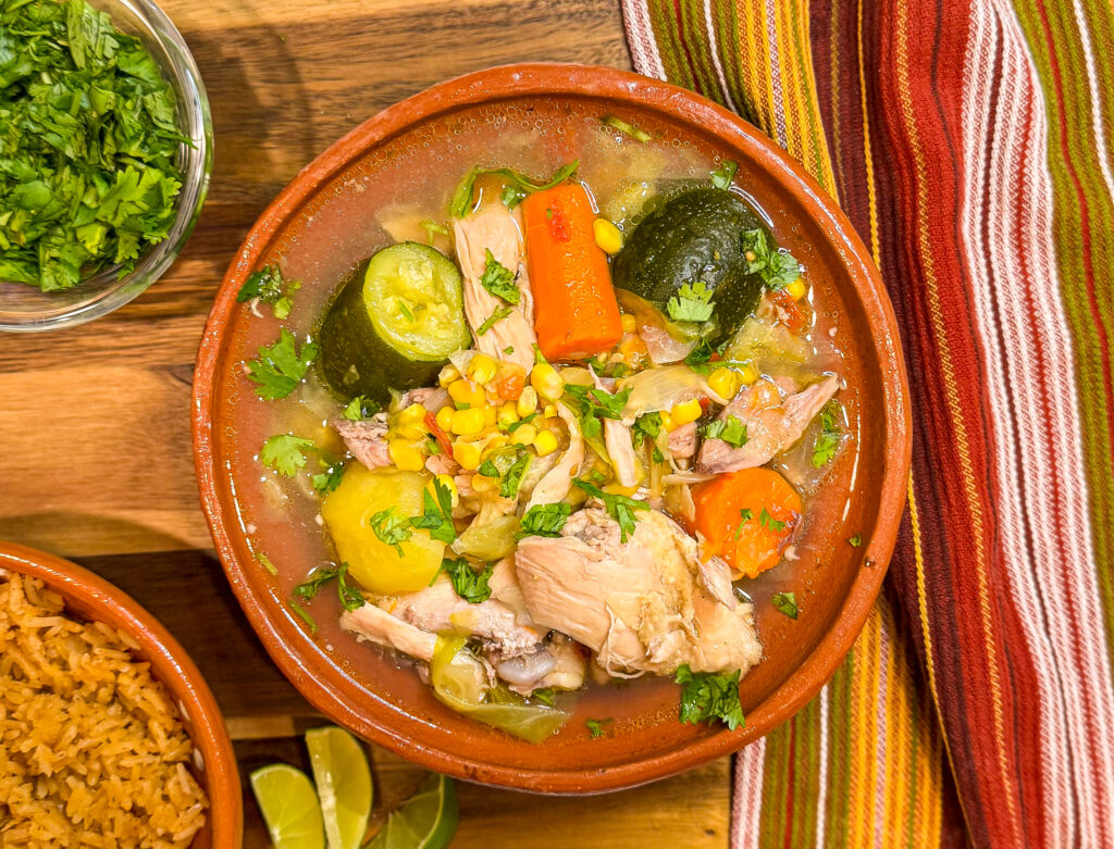 Caldo de pollo